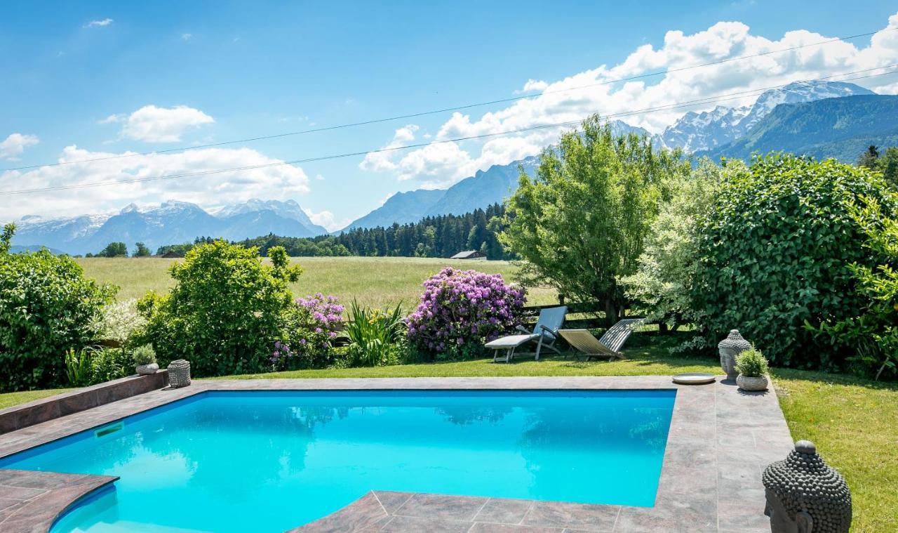 Villa Mountainview, Ski Area, Nature, Short Way Of 12 Minutes - To City Of Salzburg Adnet Exterior photo